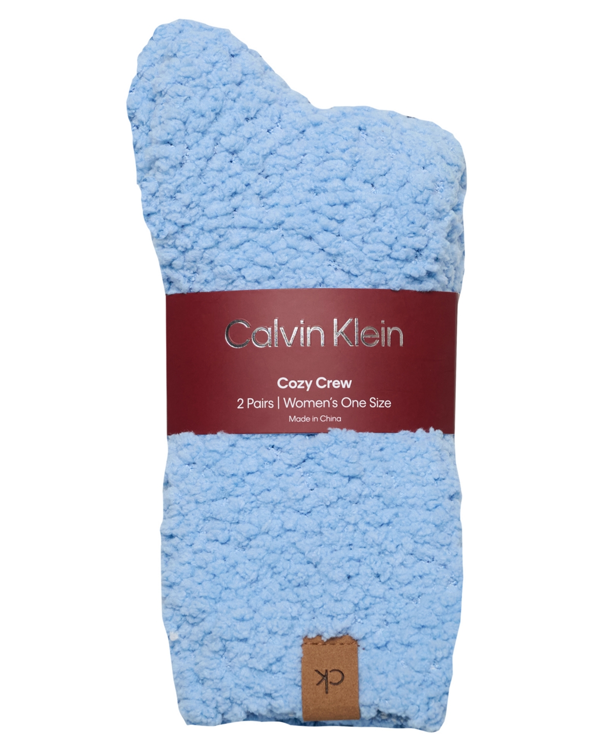 Calvin Klein Women's 2-Pack Popcorn Textured Socks