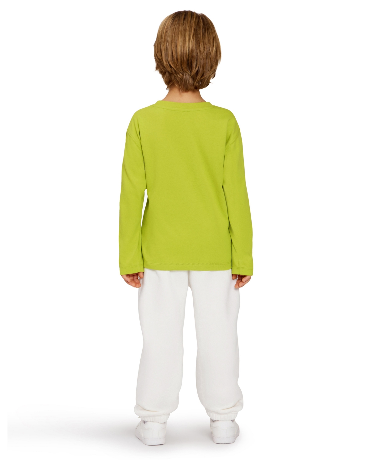 Color Lab Boys 2-10 Printed Long-sleeve T-shirt In Green