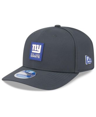 New Era - Men's Charcoal New York Giants 2025 Sideline Cold Weather 9SEVENTY Adjustable Hat