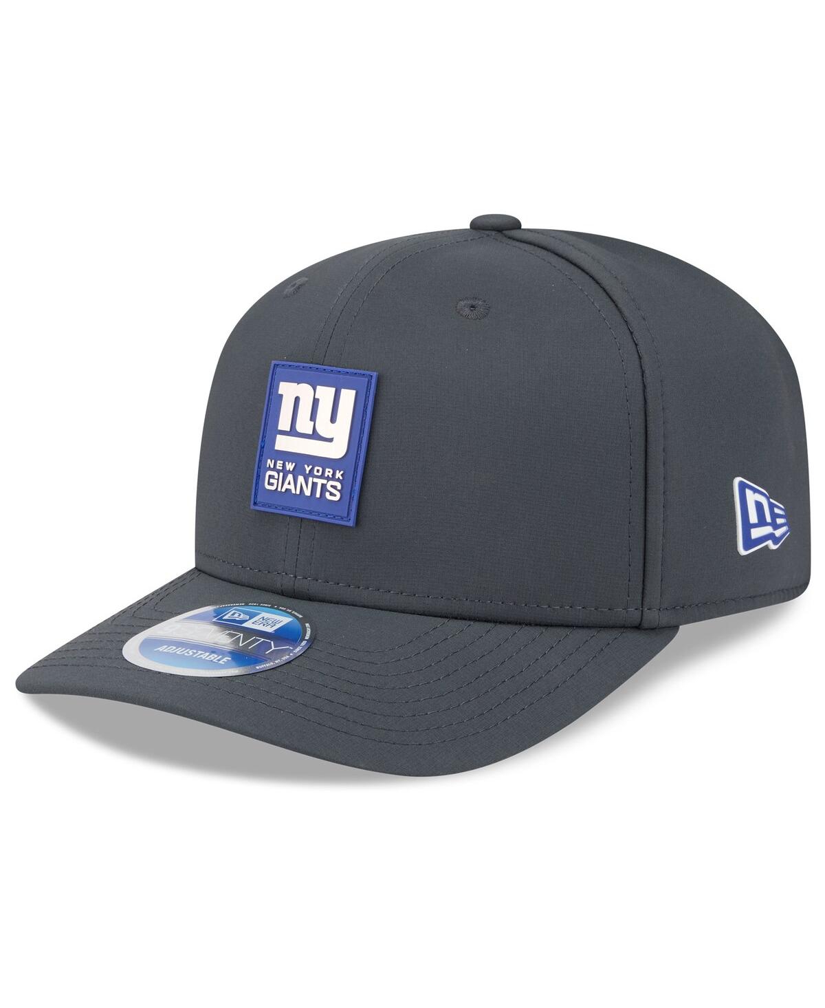 New Era Men's Charcoal New York Giants 2025 Sideline Cold Weather 9SEVENTY Adjustable Hat