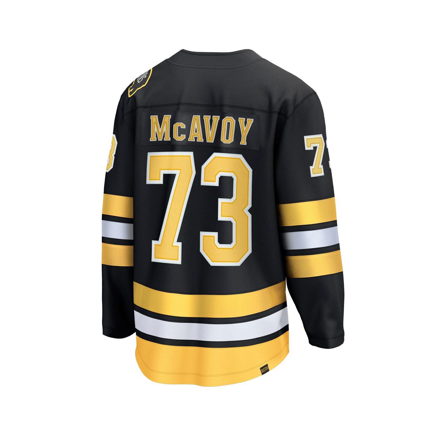 Men's Charlie McAvoy Black Boston Bruins Home Breakaway Player Jersey
