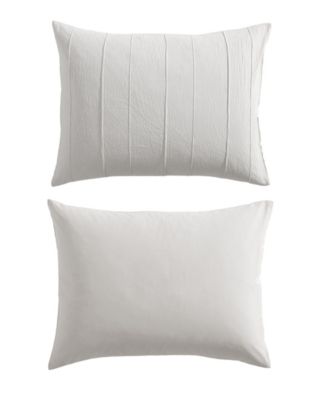 Woven Tucks Jacquard 3-Pc. Duvet Cover Set, Queen