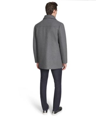 Men's Button Car Coat