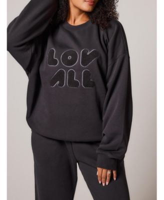Women's Oversized Long Sleeve Sweatshirt