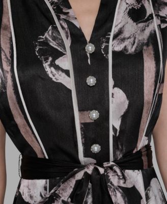 Women's Printed Midi Dress