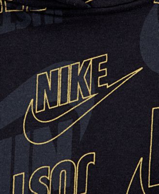 Boys' 4-7 Sportswear Glow With Me Lightweight Pull-On Hoodie and Pants, 2-Piece Set