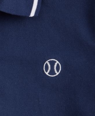 Boys 5-20 Baseball Piqu&eacute; Polo Shirt, Macy's Exclusive
