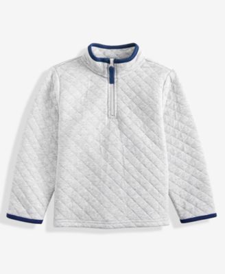 Little & Big Boys Quilted Quarter-Zip Jacket, Macy's Exclusive