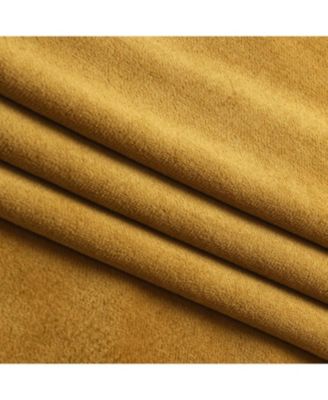 Christmas Essentials Light Filtering Complete Attached Velvet Window Curtains & Valance Set