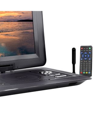 15 Inch Portable DVD Player with Swivel TFT-LCD Screen and USB,SD,AV,HDMI Inputs
