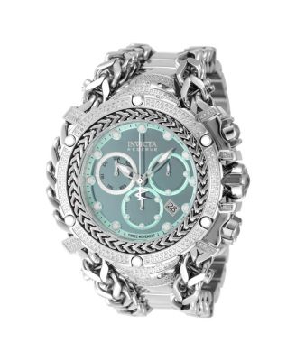 Men's 48416 Gladiator  Quartz Chronograph Turquoise Dial Watch