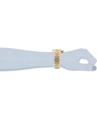 Men's 25482 Speedway Quartz Multifunction Gold Dial Watch