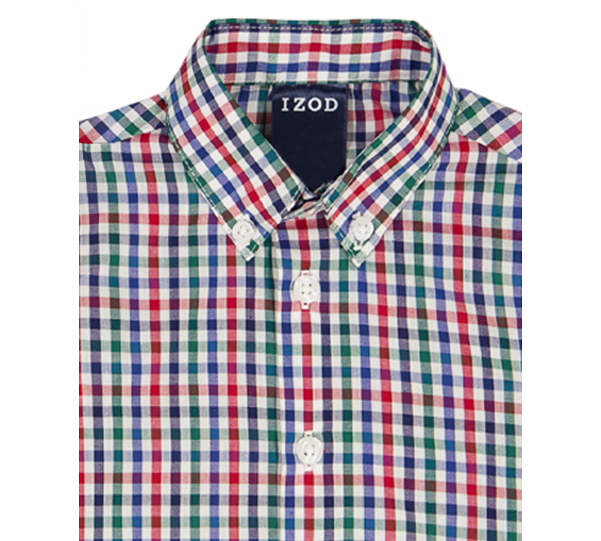 Izod Baby Boys 3-piece Holiday Reindeer Sweater Vest, Shirt And Pants Set In Multi