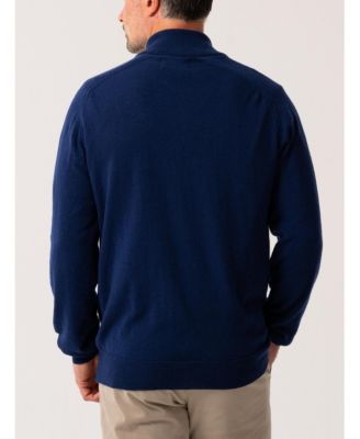 Men's Cashmere Quatre Zip Sweater
