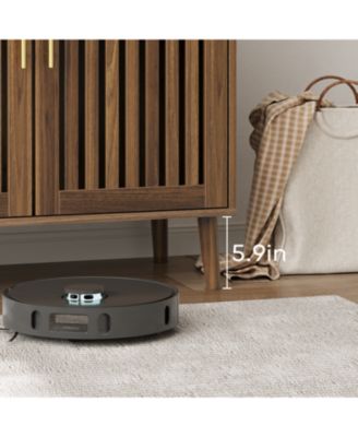 63" Walnut Sideboard Buffet Cabinet with Grille Doors