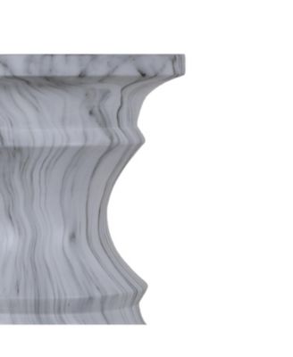 Streamdale Cement Outdoor Accent Table - Terrazzo Style