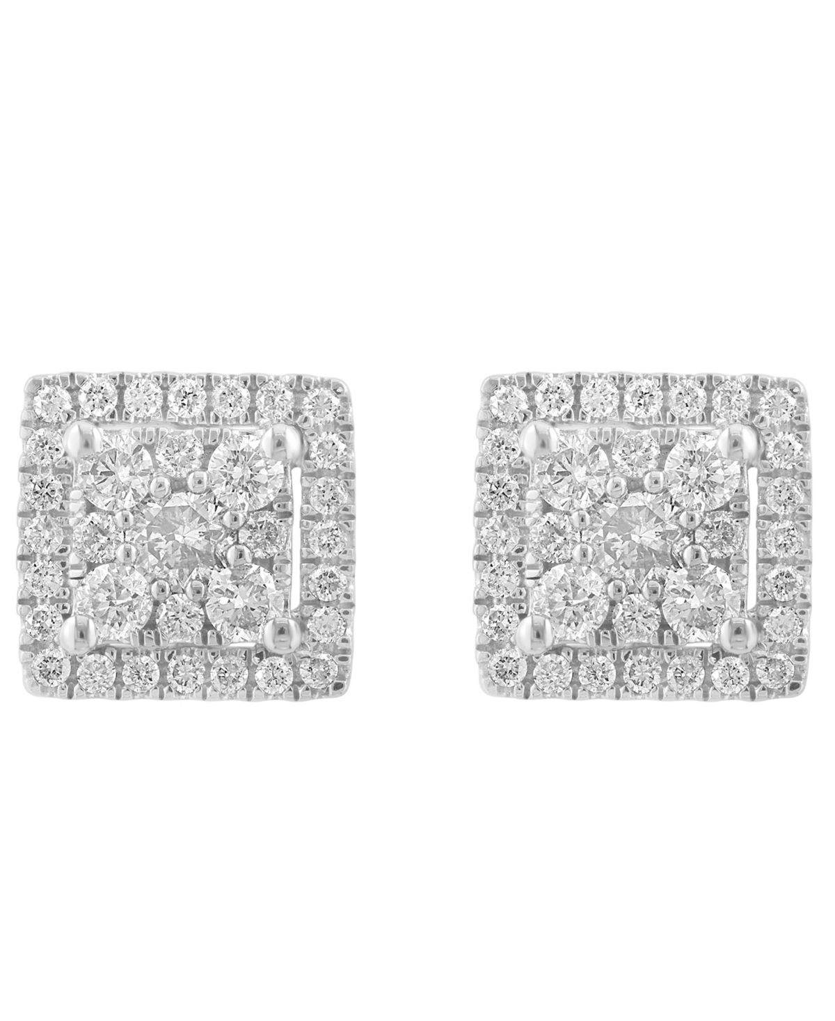Effy Collection Diamond Stud Earrings (1 ct. t.w.) in 14K White Gold