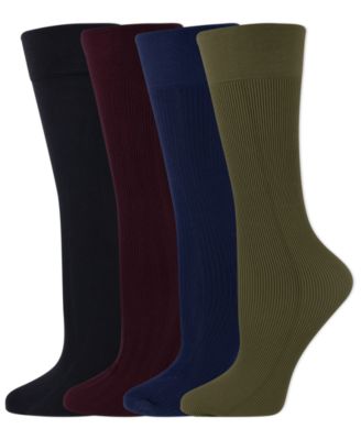 Women's 4-Pack Mesh Sheer Trouser Socks