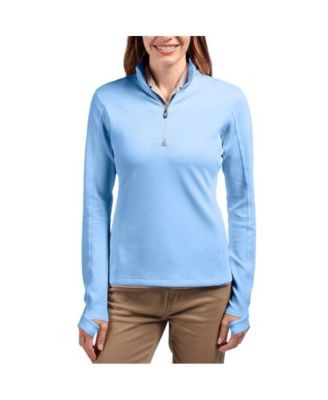 Women's Cutter and Buck Traverse Stretch Eco Quarter Zip Pullover