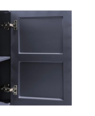 Buffet Cabinet with 4 Doors, 59" Sideboard