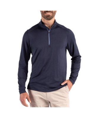 Men's Cutter and Buck Coastline Epic Comfort Recycled Quarter Zip