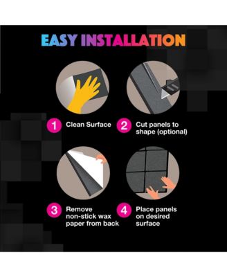 Acoustic Panels 18-Pack Soundproof Wall Panels Sound Absorbing