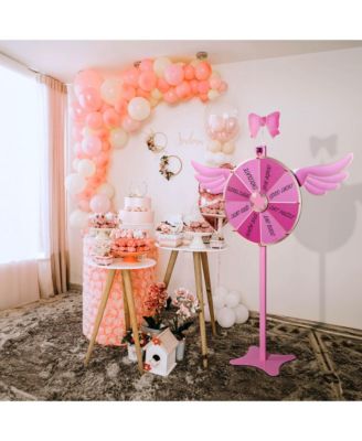 24" Dual Use Prize Wheel Tabletop or Floor Stand w/ Replacement Parts