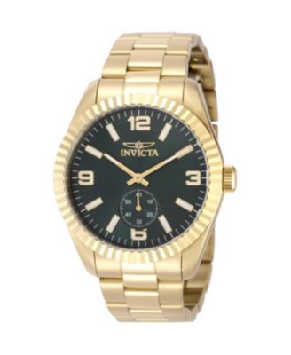 Men's 49390 Specialty  Quartz Multifunction Green Dial Watch