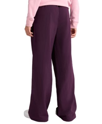 Women's Essential Woven Pintuck Pants