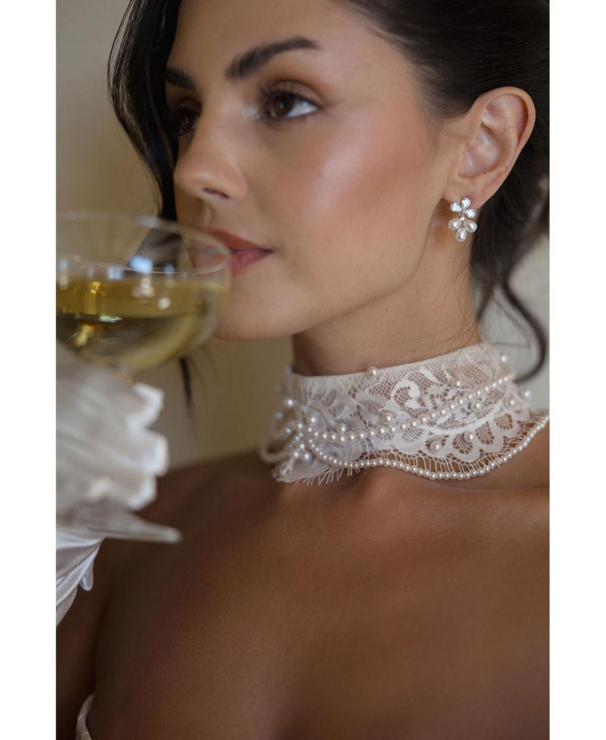 Untamed Petals Lyra Lace Choker