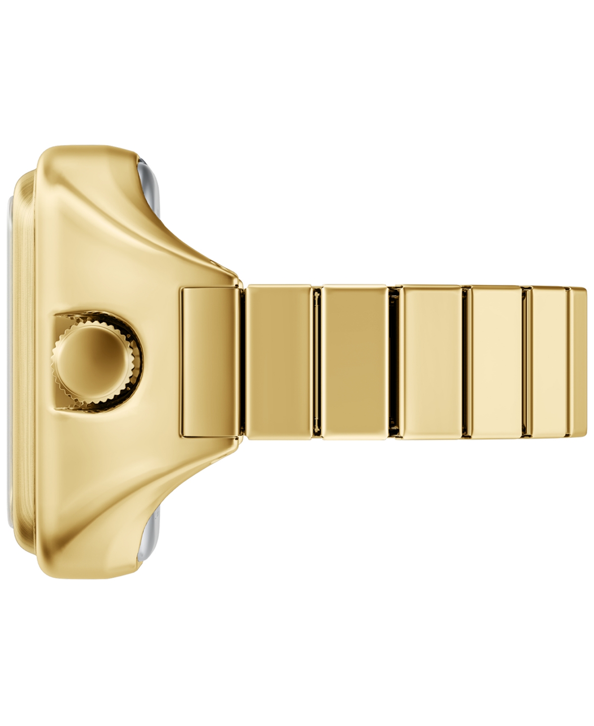 Fossil Women's Raquel Watch Ring Two-hand Gold-tone Stainless Steel Watch,14mm In Gold