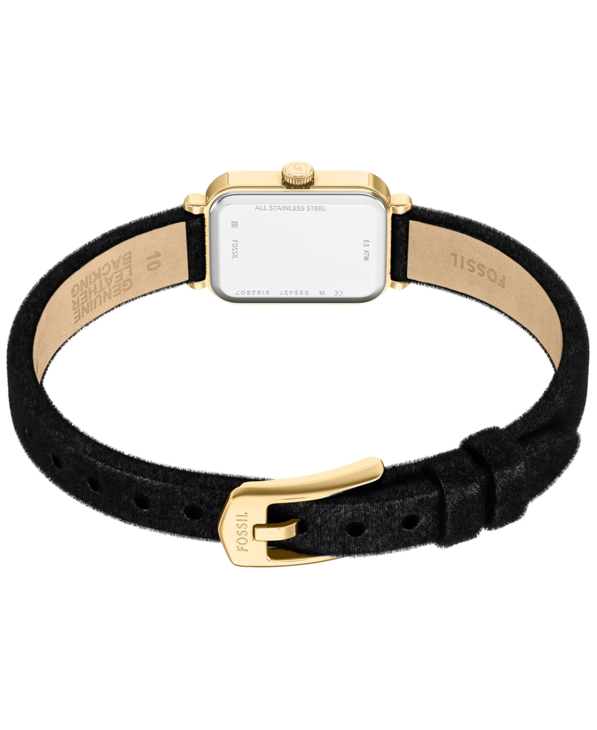 Fossil Raquel Watch, 18mm X 29mm In Black