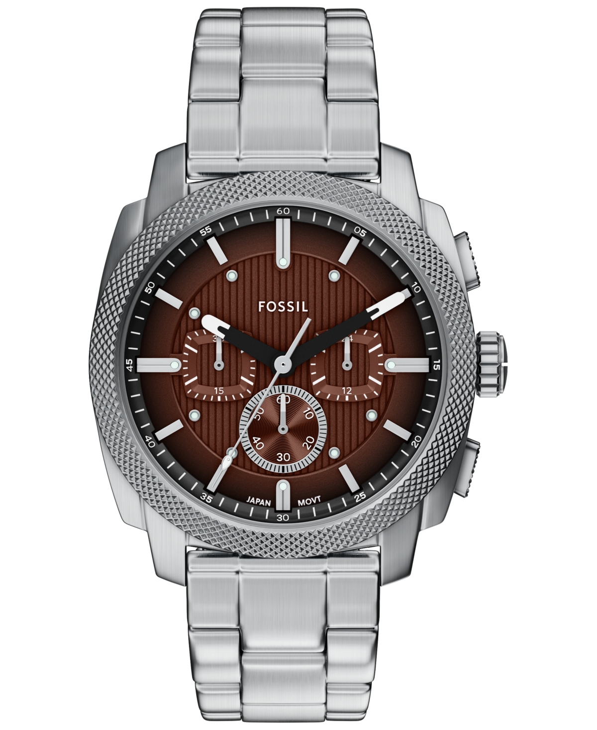 Fossil Men's Machine Chronograph Stainless Steel Watch, 44mm