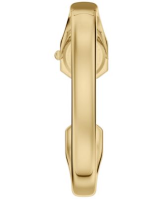 Women's Harlow Two-Hand Gold-Tone Stainless Steel Watch, 16mm