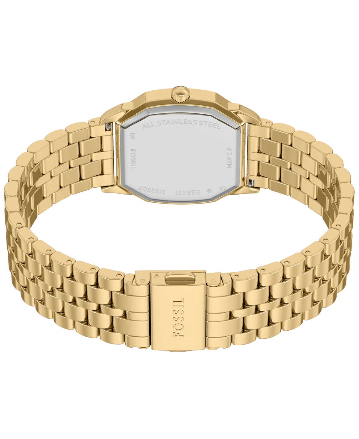 Fossil Women's Harlow Three-Hand Gold-Tone Stainless Steel Watch, 32mm