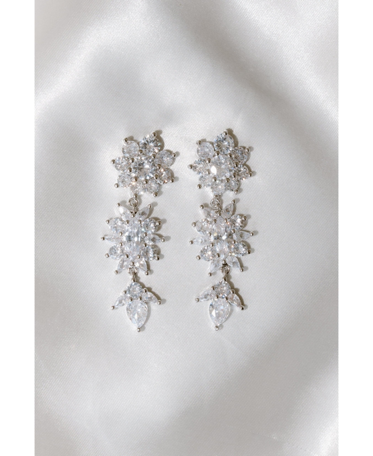 Untamed Petals Keepsake Crystal Drop Earrings