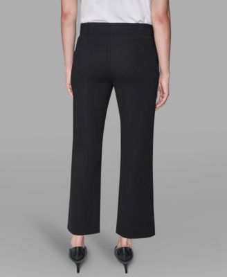 Women's Invisible Zipper Ankle Straight Pants