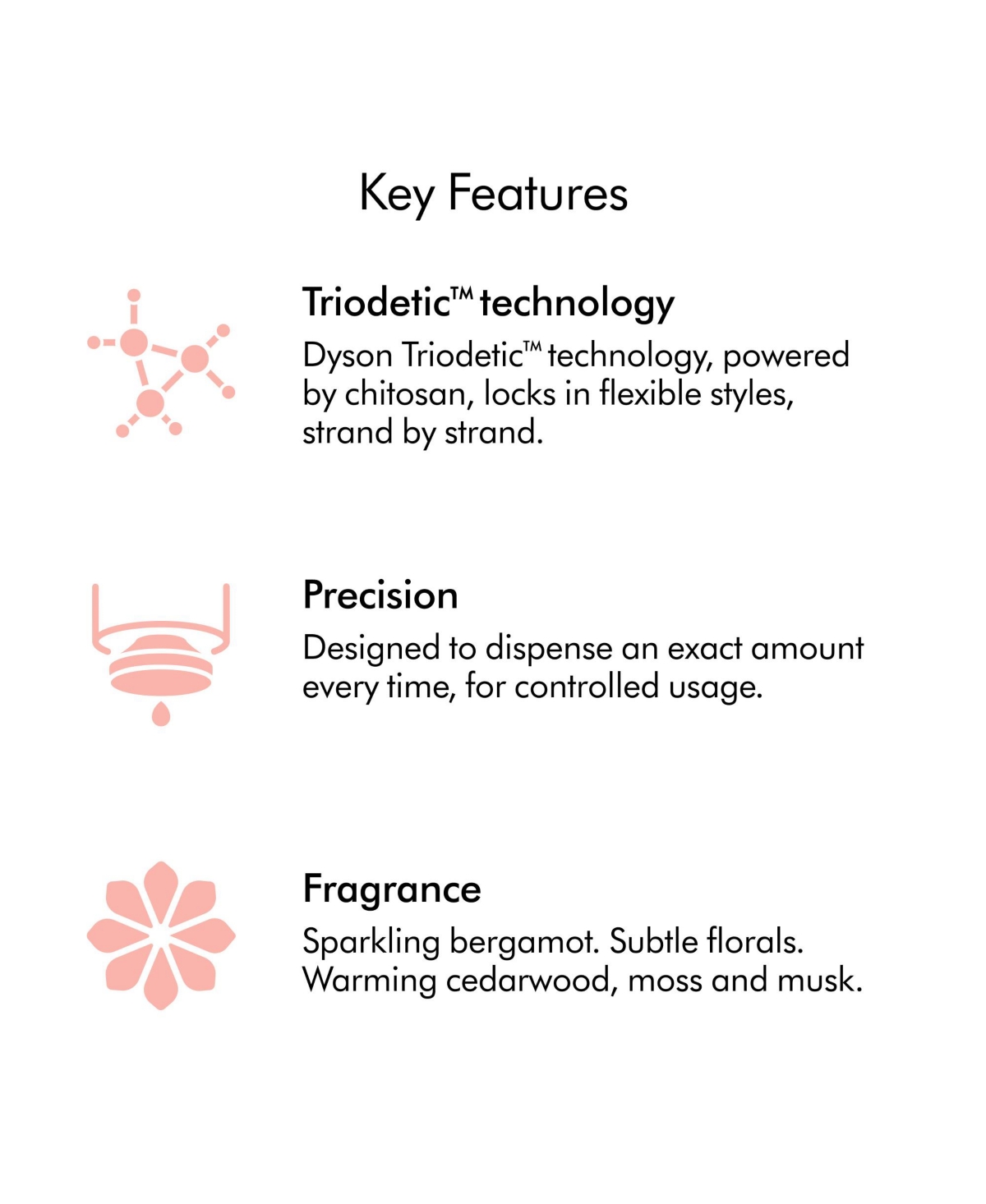 Dyson Chitosan Pre-style cream, Straight to Wavy, Rich Conditioning, 100ml