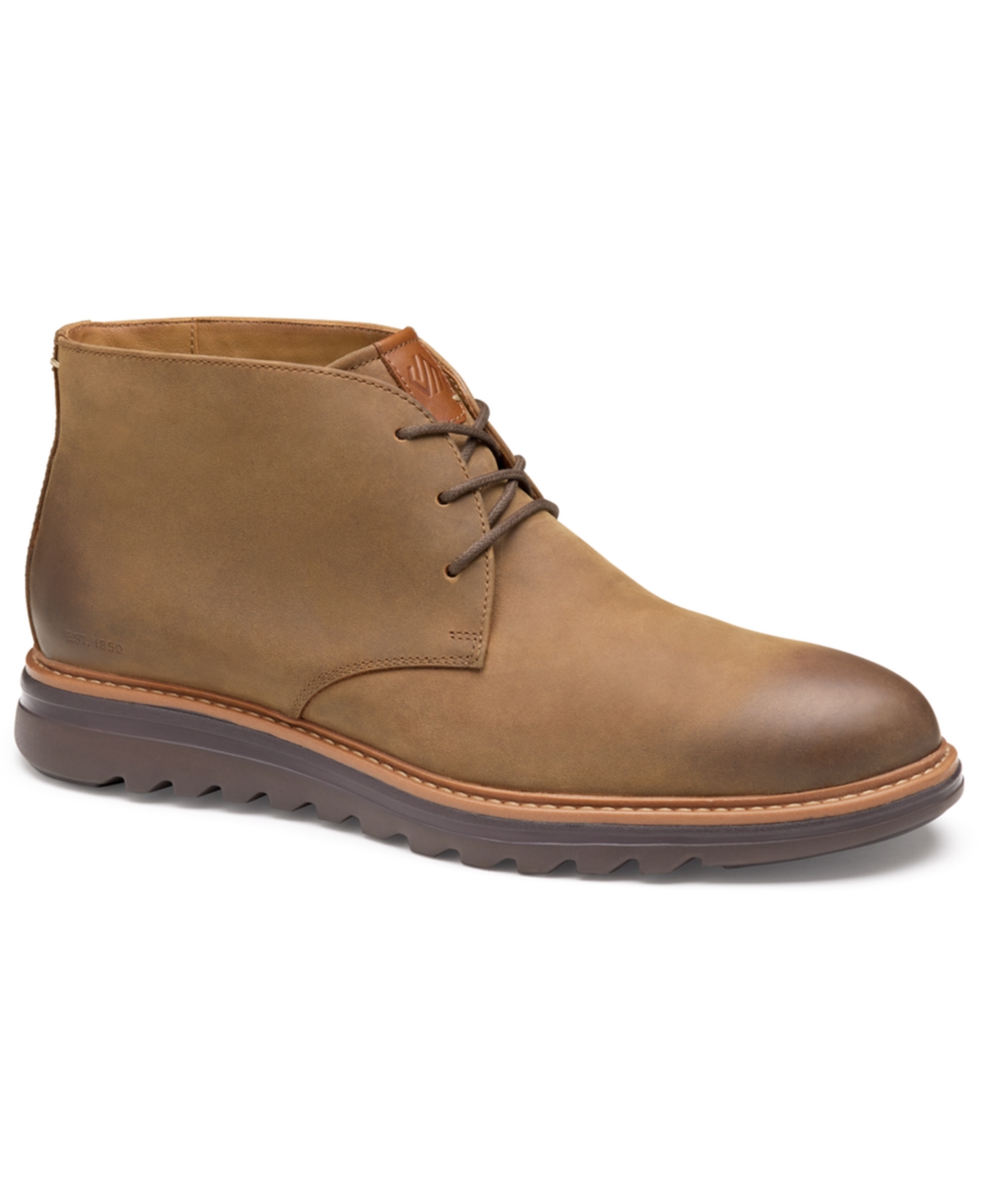 Johnston & Murphy Men's Braxton Chukka Round Toe Boots