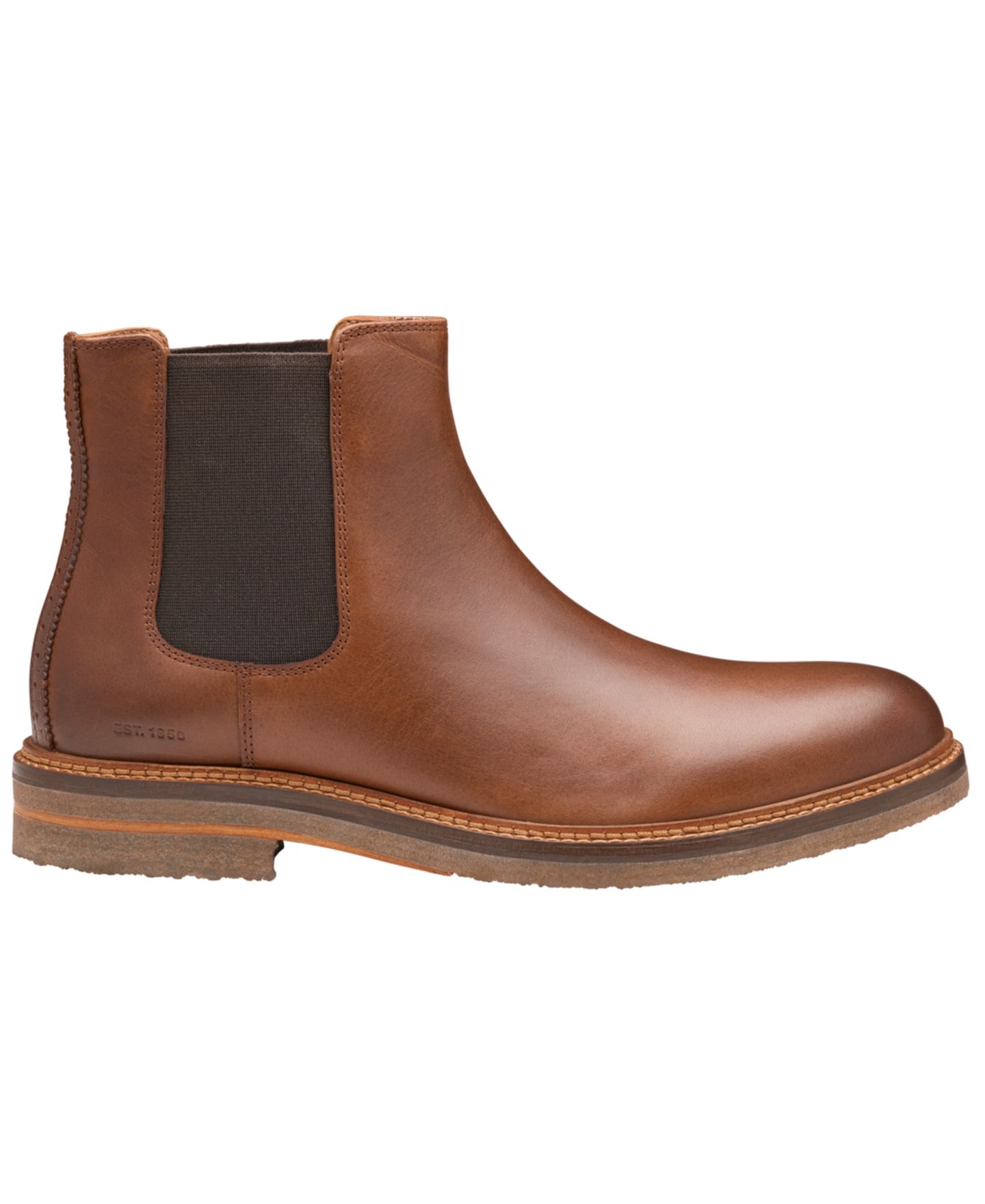 Мужские ботинки Johnston & Murphy Calder Chelsea Round-Toe, цвет: Коричневый — фото 6