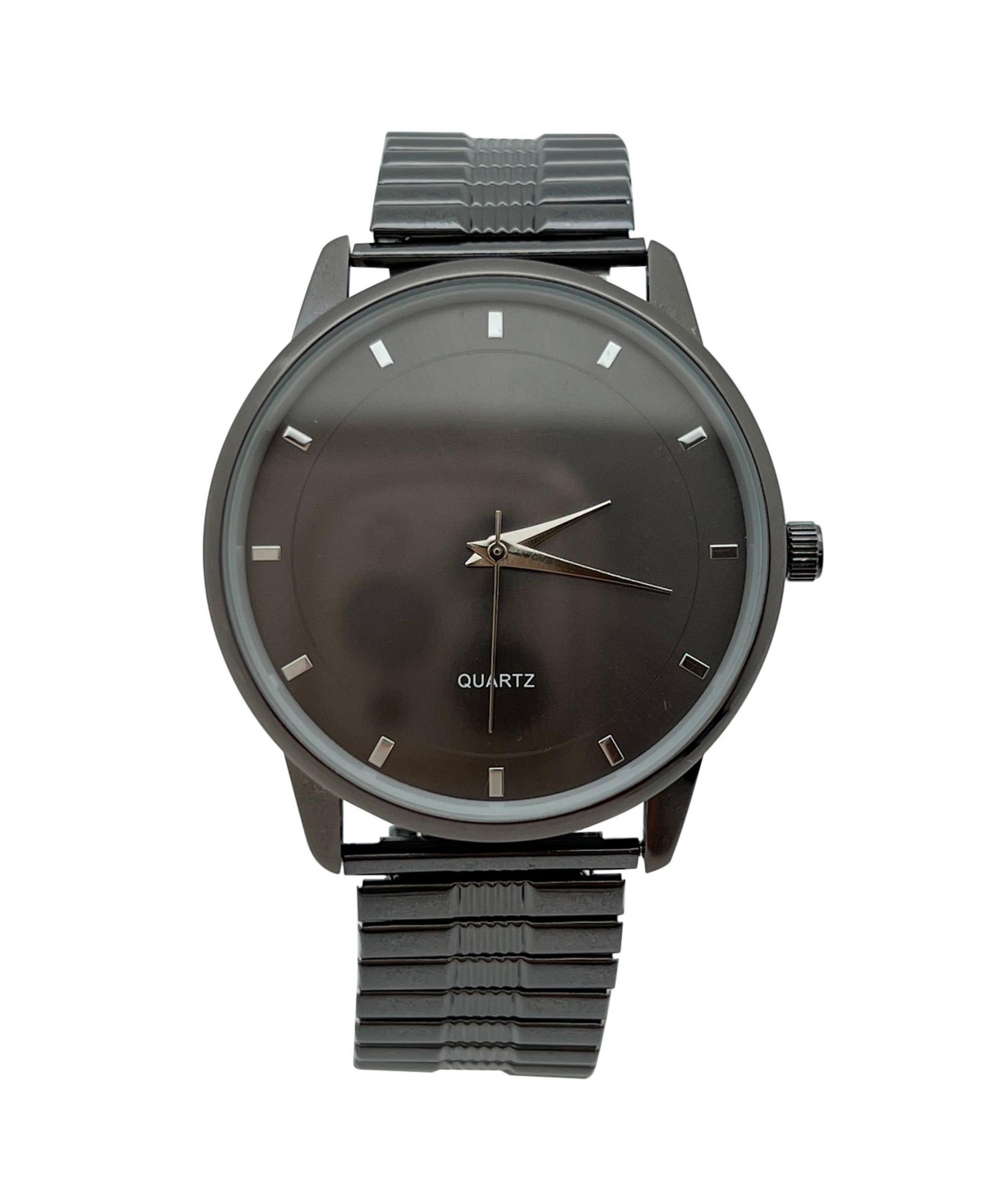 Olivia Pratt Gunmetal Simple and Minimalist Thin Women Watch