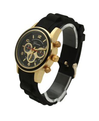 Black Women's Stainless Steel Fashion Watch