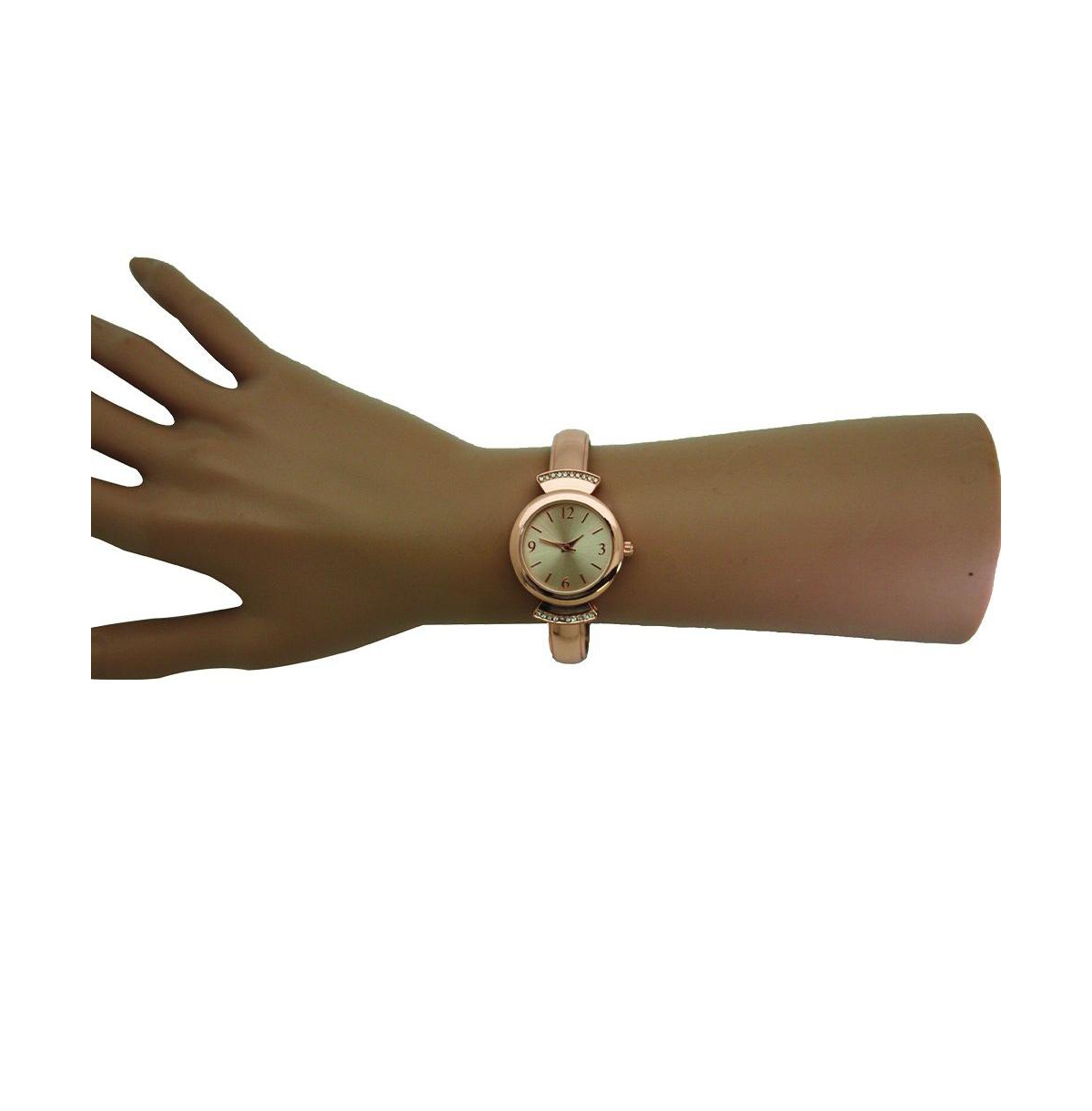 Olivia Pratt Rose Gold Olivia Pratt Classic Every Day Metal Bangle Watch