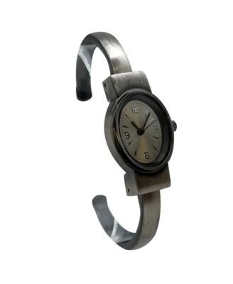Dark Grey Small and Minimalist Every Day Bangle Women Watch