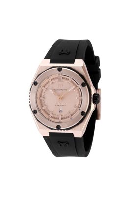 Women's TM-416048 CORAL Quartz Rose Gold Dial Watch