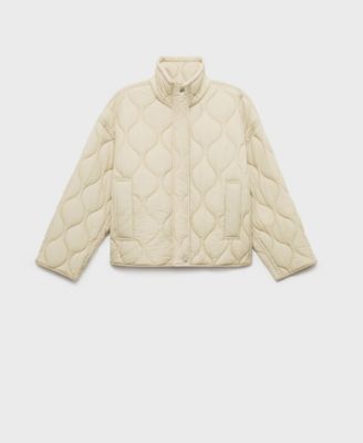 Women's Oversize Quilted Down Anorak Coat