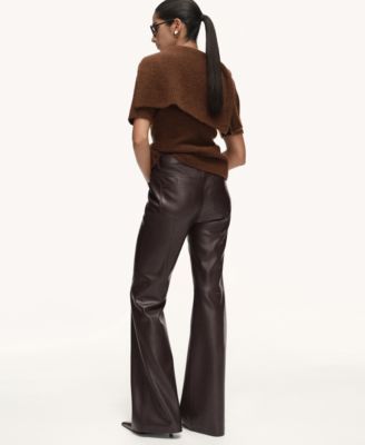 Women's Leather-Effect Skinny Pants