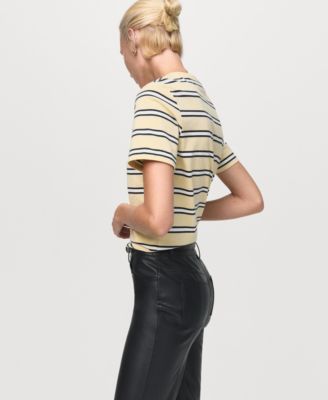 Women's Leather-Effect Skinny Pants
