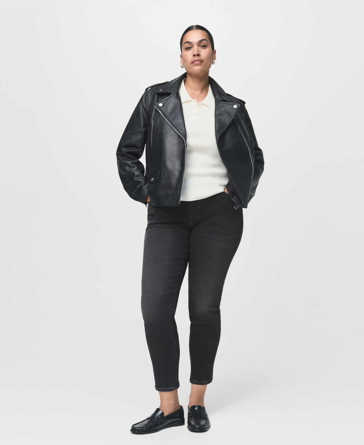Mango Women's Mid-rise Skinny Jeans In Multi