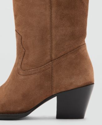 Women's Heel Leather Boots